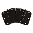 Radius Oil-Rubbed Bronze 6-Hole Stainless Steel Door Hinge 3-Pack