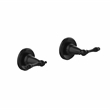 Oakmont 2-Handle Brass Shower Trim with Valve in Matte Black