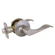 Stratford Silver Satin Nickel Metal Closet Door Lever