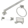 Design House 4-Piece Metal Bathroom Hardware Kit in Satin Nickel/Silver