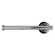 Design House Metal Single-Post Toilet Paper Holder in Polished Chrome/Silver