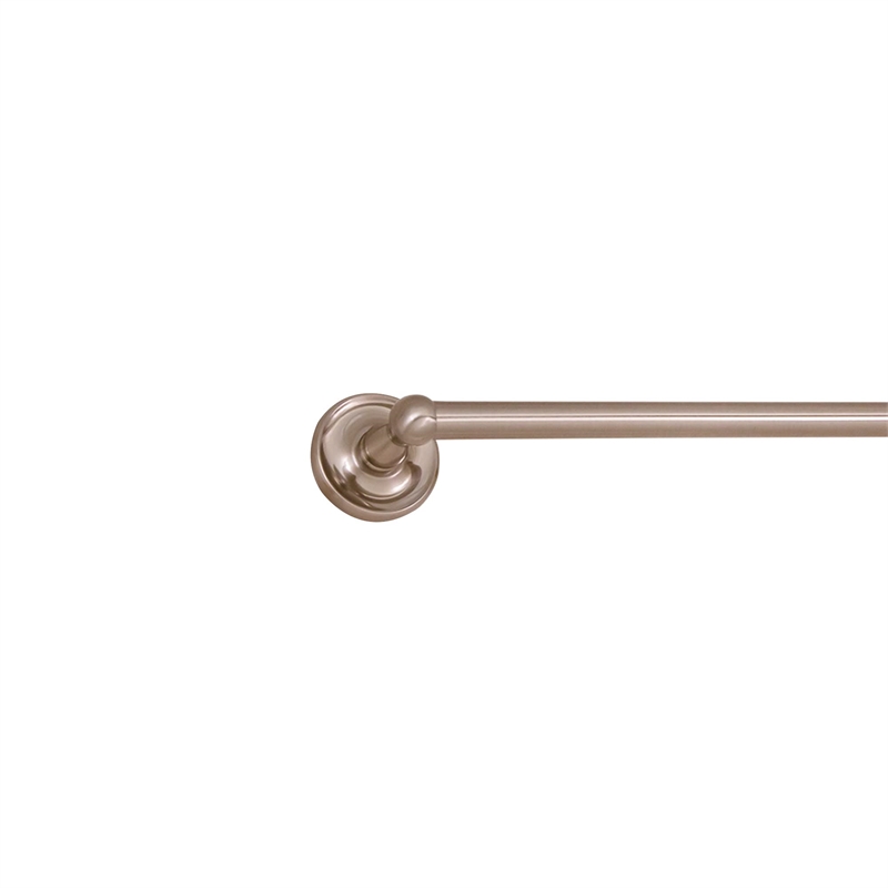 Design House San Martin 24-Inch Metal Towel Bar in Brushed Nickel/Silver