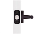 Design House Eastport Metal Dummy Door Lever in Matte Black
