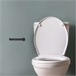 Design House Eastport Metal Toilet Paper Holder in Matte Black