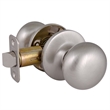 Design House Cambridge 2-Way Brass Passage Hall Door Knob in Satin Nickel