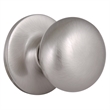 Design House Cambridge 2-Way Brass Passage Hall Door Knob in Satin Nickel