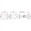 Design House 2-Way Latch Privacy Brass Door Knob in Satin Nickel