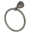 Design House Ames Towel Ring in Brushed Nickel Silver