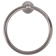 Design House Ames Towel Ring in Brushed Nickel Silver