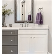 Design House Ames Towel Ring in Brushed Nickel Silver