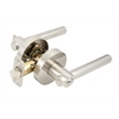 Design House Eastport Metal Adjustable Entry Lever in Satin Nickel/Silver