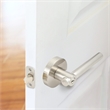 Design House Eastport Metal Adjustable Entry Lever in Satin Nickel/Silver