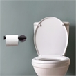 Design House Kelton Brass Toilet Paper Holder in Matte Black