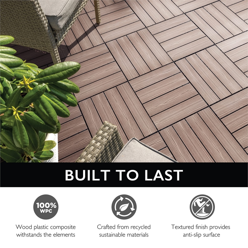 Corner Edge Wood Trim in Brown Canyon 4 Pack