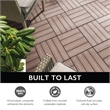 Corner Edge Wood Trim in Brown Canyon 4 Pack