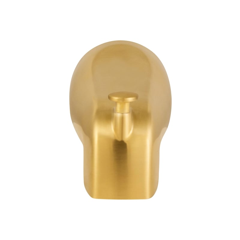 Stainless Steel Tub Diverter Spout in Satin Gold