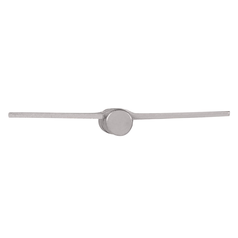 Square Corner Stainless Steel Door Hinge in Satin Nickel  3.5 Inch  10 Pack
