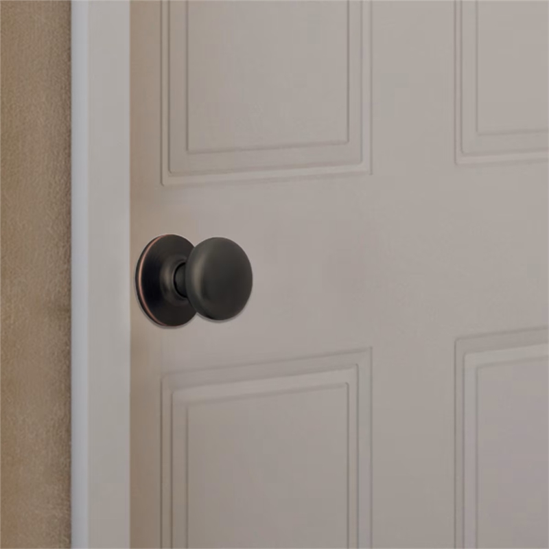 Cambridge Brass Passage Door Knob in Oil Rubbed Bronze