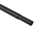 Design House Expandable Stainless Steel Shower Rod 36 to 63 in Matte Black