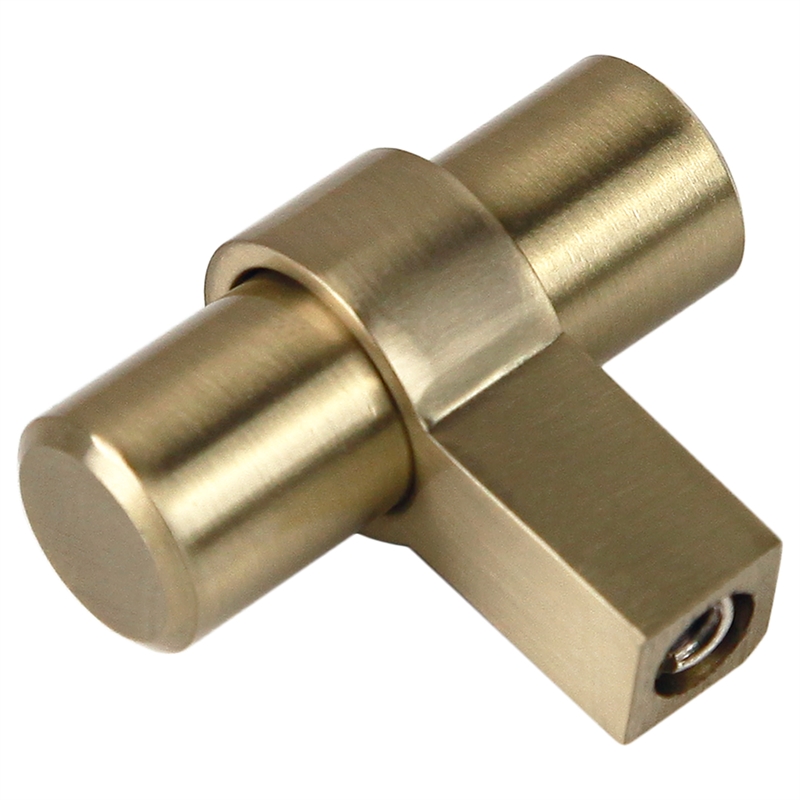 Design House 5-Pack Emery Stainless Steel Cabinet Knobs in Satin Gold