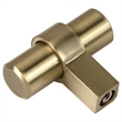 Design House 5-Pack Emery Stainless Steel Cabinet Knobs in Satin Gold