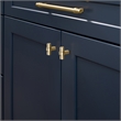 Design House 5-Pack Emery Stainless Steel Cabinet Knobs in Satin Gold