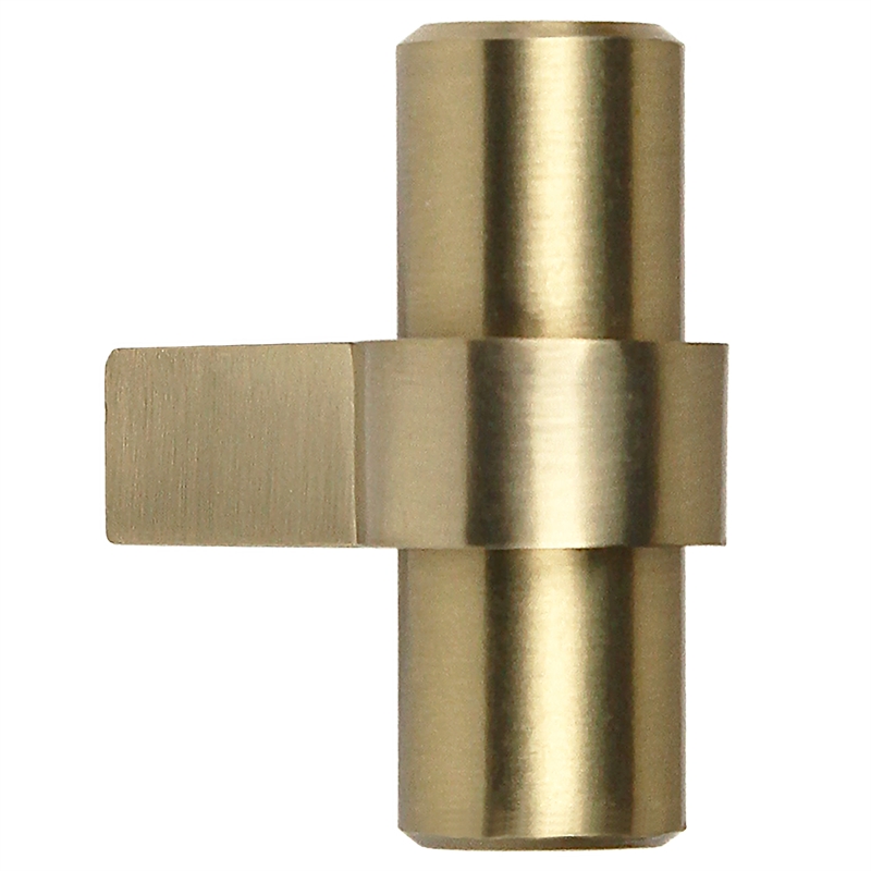 Design House 5-Pack Emery Stainless Steel Cabinet Knobs in Satin Gold