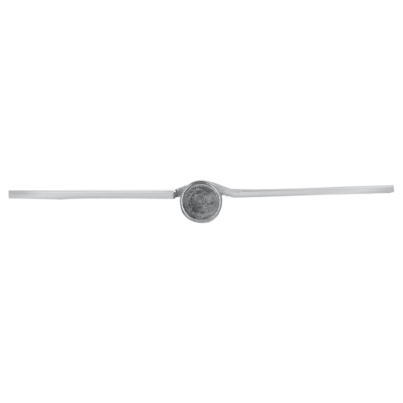 Stainless Steel Door Hinge in Brushed Nickel 4 Inch 5/8 Inch Radius 6 Pack