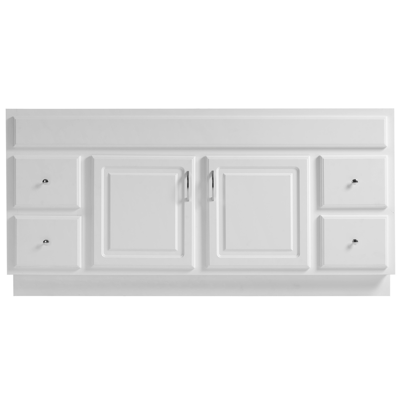 Design House Concord Bathroom Vanity Without Top in White Fully Assembled
