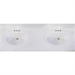 Design House Concord Vanity in White with Cultured Marble Top Fully Assembled