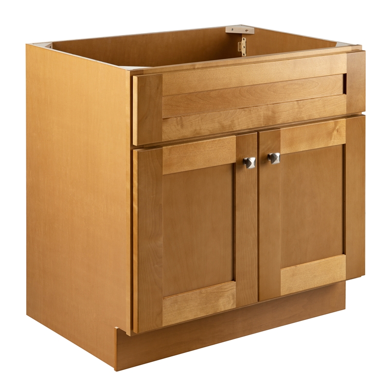 Design House Brookings Vanity Without Top in Modern Birch Fully Assembled