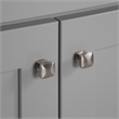 Design House Brookings Vanity With White Top in Gray Fully Assembled