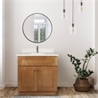 Design House Brookings Vanity Fully Assembled Marble Top in Modern Birch