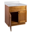 Design House Brookings Vanity Fully Assembled Marble Top in Modern Birch