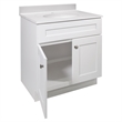Design House Brookings Fully Assembled Marble Vanity Top in White