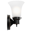 Design House Village Stainless Steel Wall Light in Oil Rubbed Bronze