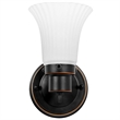 Design House Village Stainless Steel Wall Light in Oil Rubbed Bronze
