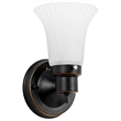 Design House Village Stainless Steel Wall Light in Oil Rubbed Bronze