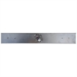 Design House Dove Creek Glass Vanity Light in Black 5 Light