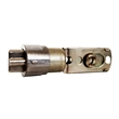 Design House Satin Nickel Universal 6 Way Square Spindle Metal Entry Door Latch