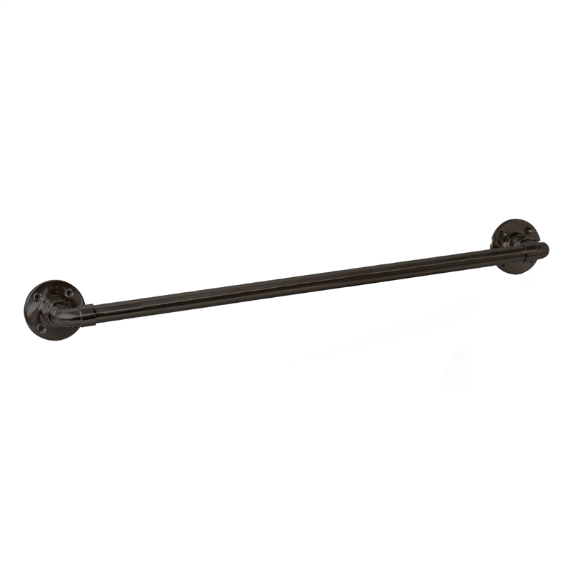 Design House Kimball Bathroom Metal Hardware Kit in Satin Black 4 Piece