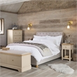 Design House Augustin Glass Wall Light in Satin Gold