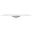 Camilla II Cultured Marble Single Bowl Vanity Top in White 61-Inch