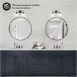 Design House Millbridge 2-Light Stainless Steel Wall Mount Sconce in Bronze