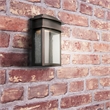 Design House Fairview LED Indoor/Outdoor Stainless Steel Wall Sconce in Bronze