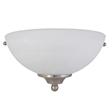 Design House Millbridge 1-Light Stainless Steel Wall Sconce in Satin Nickel