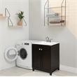 Design House Ashland Brass 2-Handle Utility Faucet in Satin Nickel