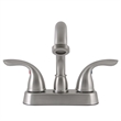 Design House Ashland Brass 2-Handle Utility Faucet in Satin Nickel