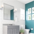 Design House Oslo 5-Light Stainless Steel Vanity Light in Satin Nickel