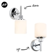 Design House Oslo 5-Light Stainless Steel Vanity Light in Satin Nickel